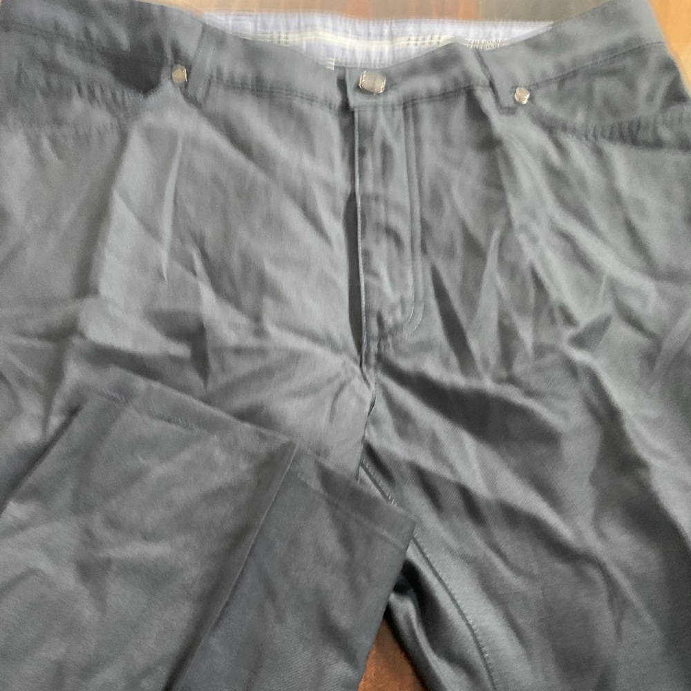 Ermenegildo Zegna Dark Gray Chinos